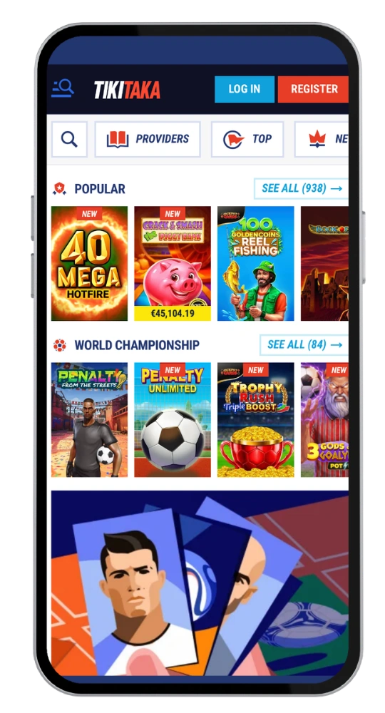 Tiki Taka casino app